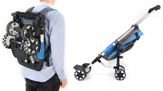 OmniO Rider: the backpack is actually a baby carriage