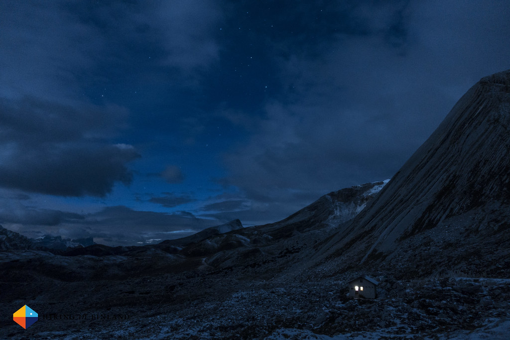 Night in the Dolomites