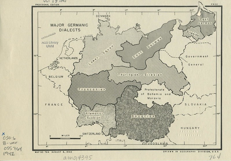 1942 German Dialects