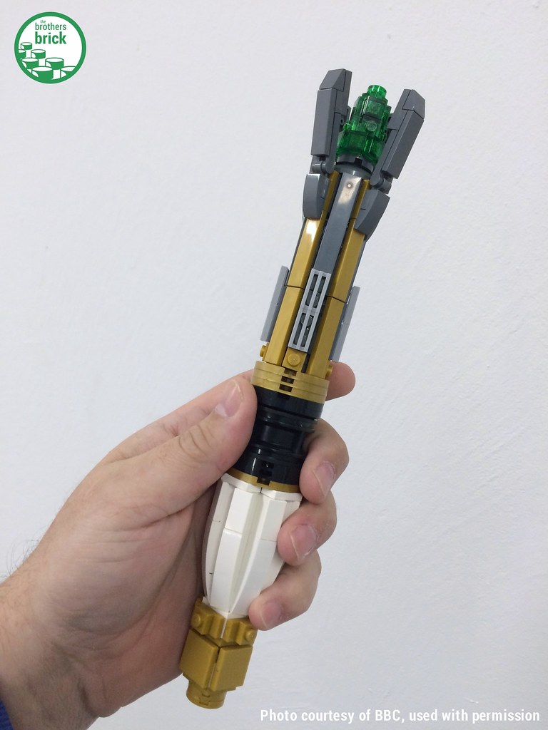 how to make a lego doctor who sonic screwdriver