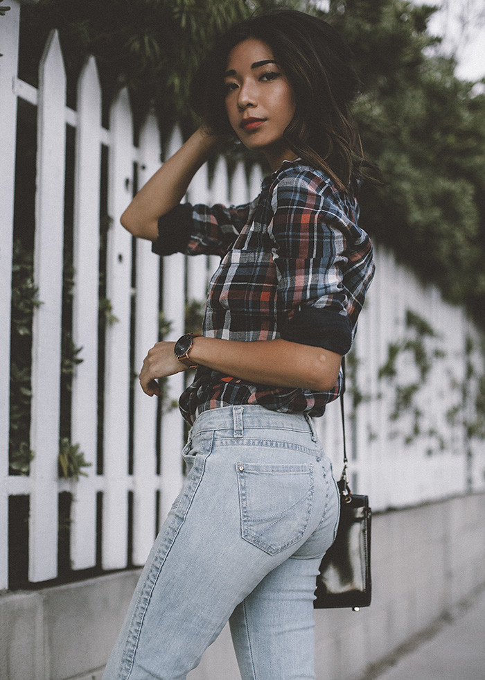 HONEY AND SILK: Plaid and Flares