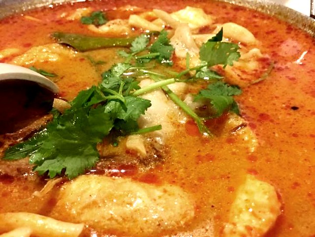 Flavours Thai Kitchen tom yam fish