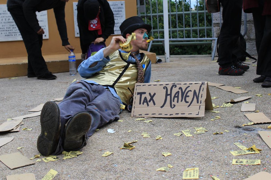 如何有效對看不見的跨國避稅天堂進行倡議，對社會運動來說是嚴峻的考驗。（照片來源：FORBES）