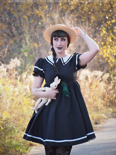retro sailor dress by gloomth