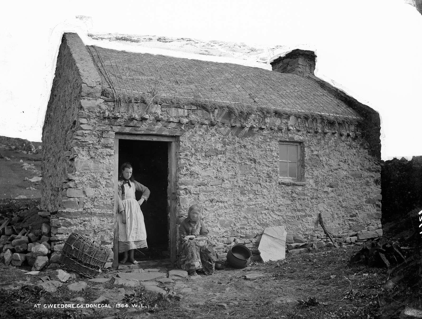 At Gweedore, Co. Donegal | by National Library of Ireland on The Commons