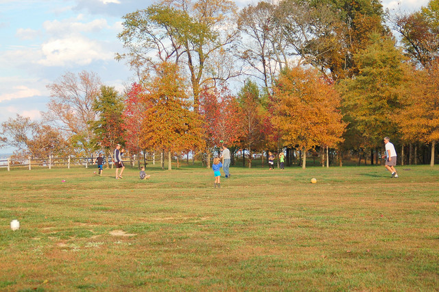 Fall family fun at Westmoreland State Park, Virginia on November 2, 2013