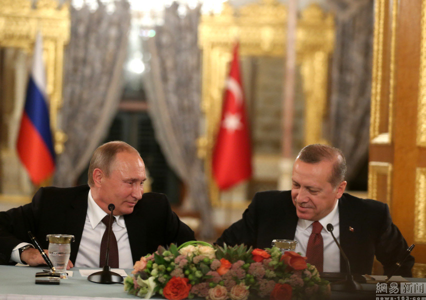Russian President Vladimir Putin visited Turkey and met President