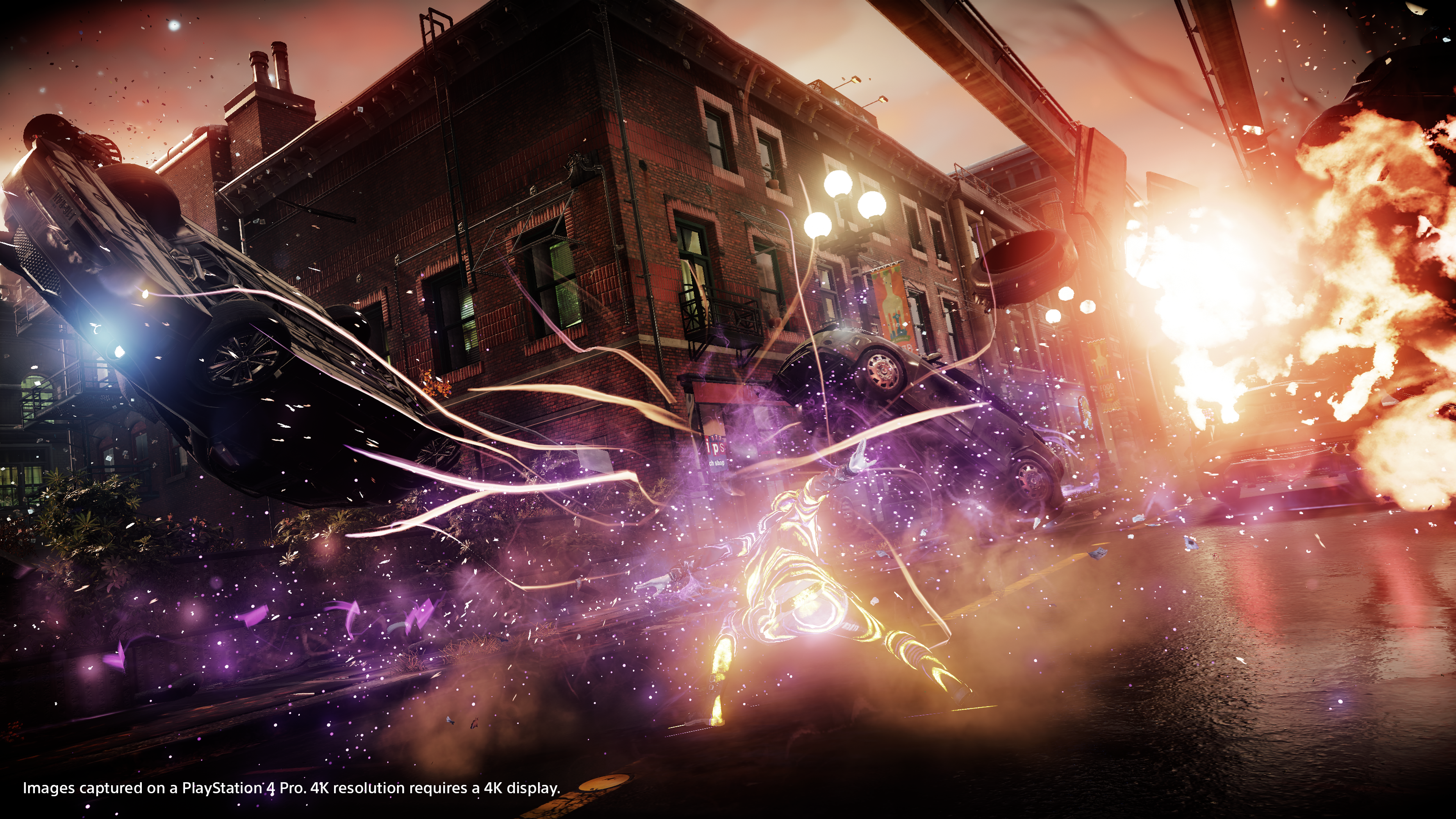 Infamous First Light, PS4 Pro