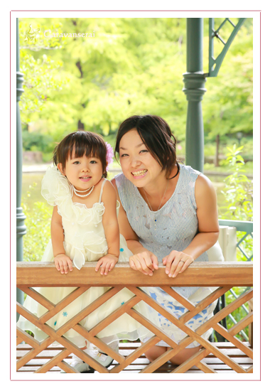  七五三写真　出張撮影　フラリエ　大須観音　名古屋市中区　ドレスと着物　女の子　家族写真　女性カメラマン　おしゃれ　全データ