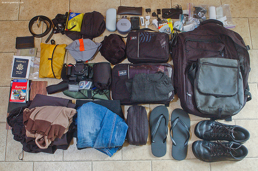 2 month travel gear (with 42L backpack) | This is the gear I… | Flickr