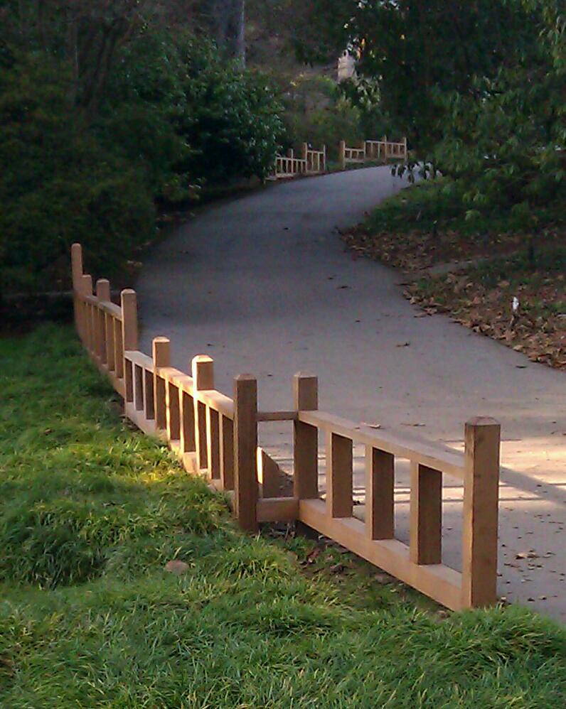 Japanese fence design | Near moon viewing garden, SF Botanic… | Flickr

