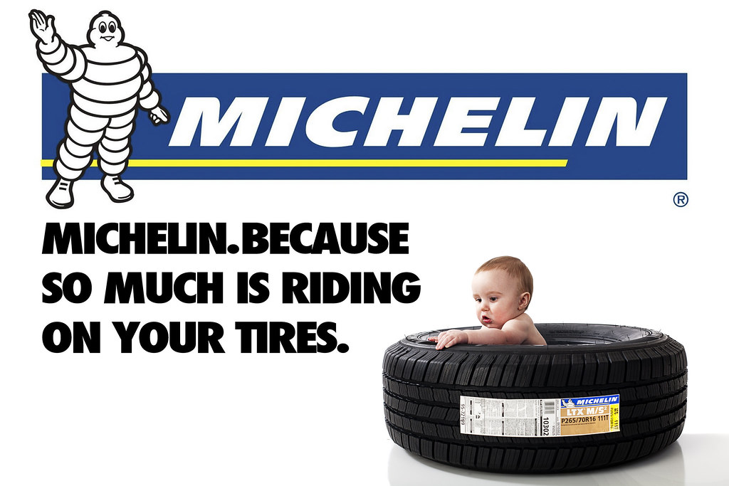 My Michelin Baby I was thinking back about some old advert… Flickr