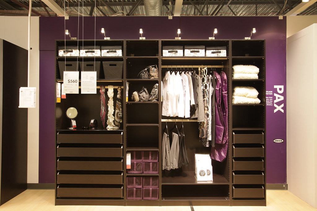 New IKEA Ottawa - Closet Display | A place for everything an… | Flickr