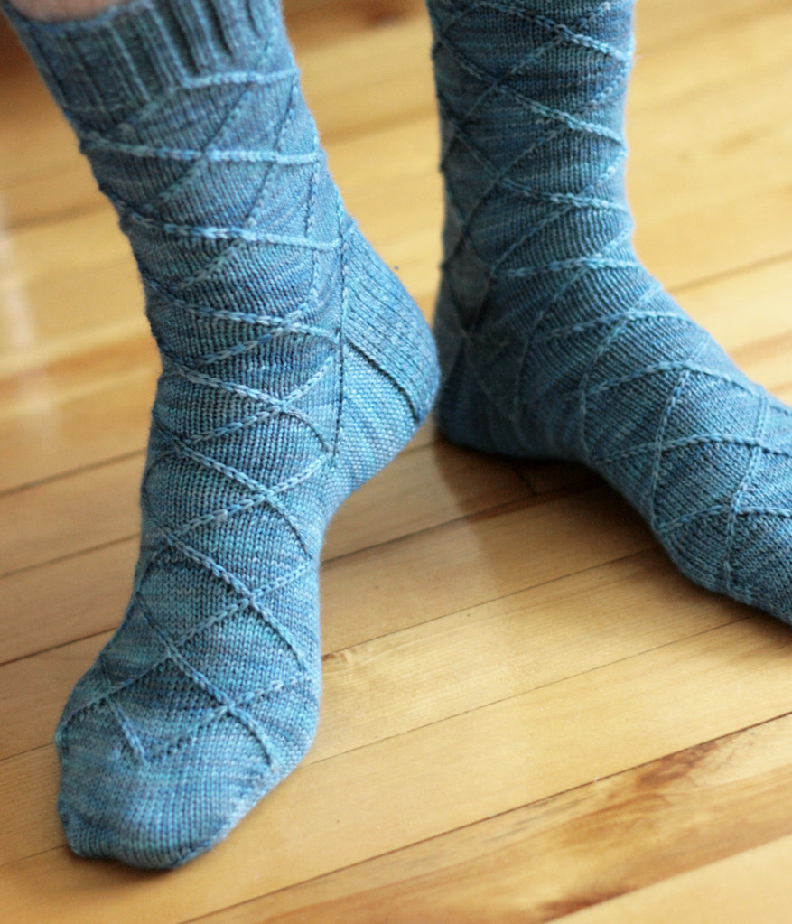 Business Casual sock pattern | Free pattern, yay! | Tanis Lavallee | Flickr