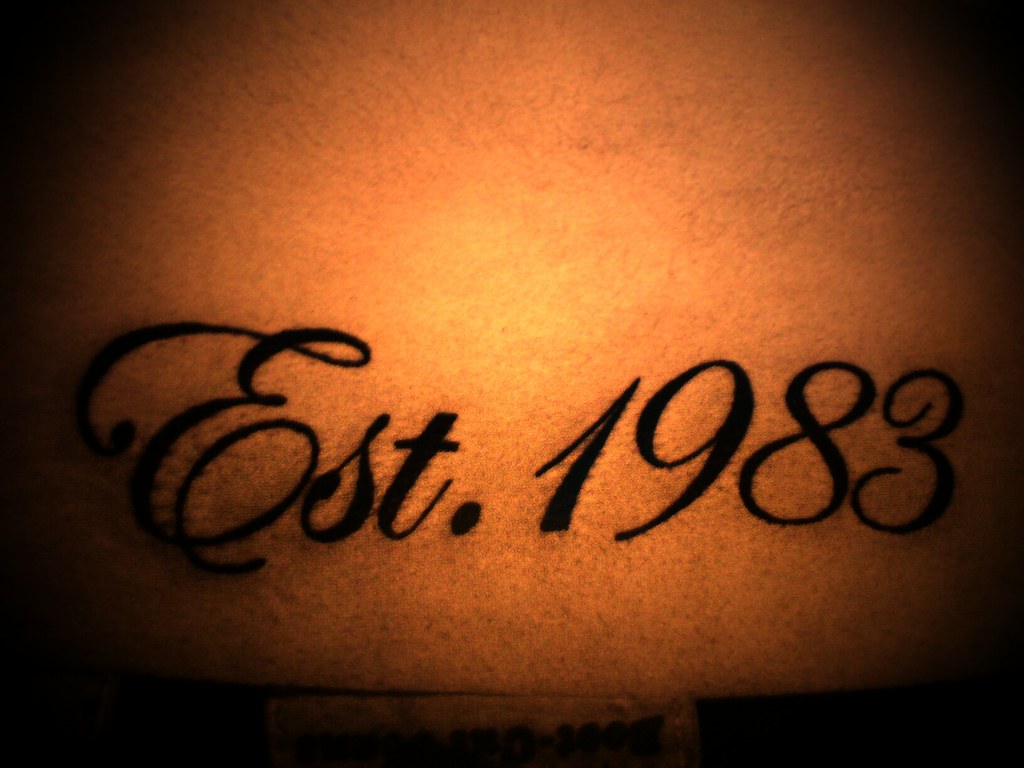 Est. 1983 Tattoo Design | John Langer | Flickr