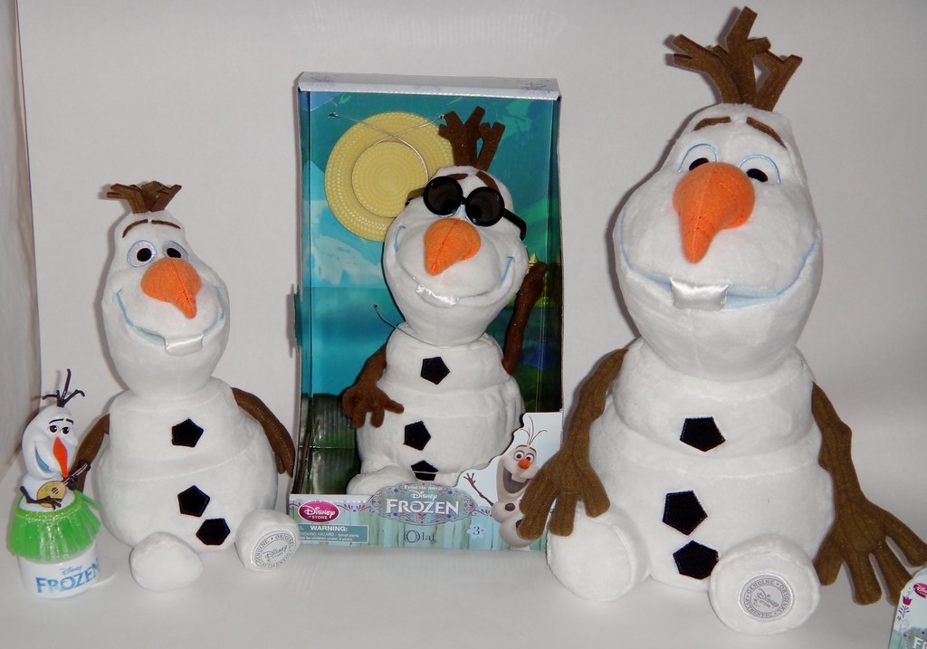 olaf's frozen adventure toys