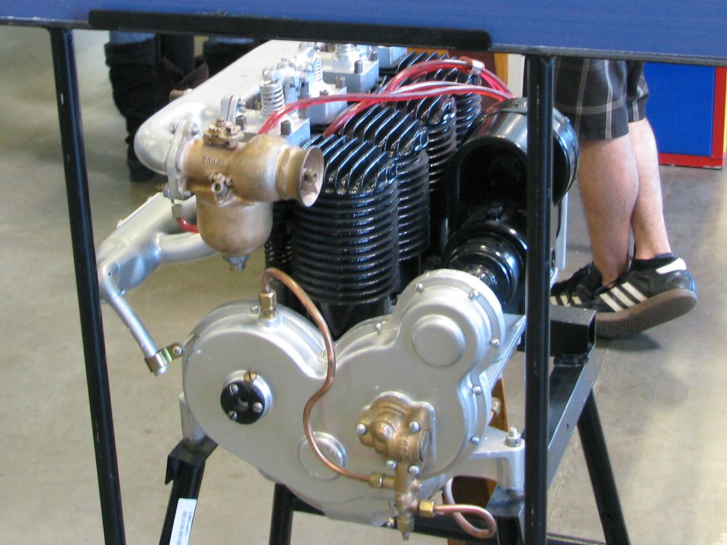 Henderson Converted 4 Cylinder Motorcycle Engine 3 Flickr