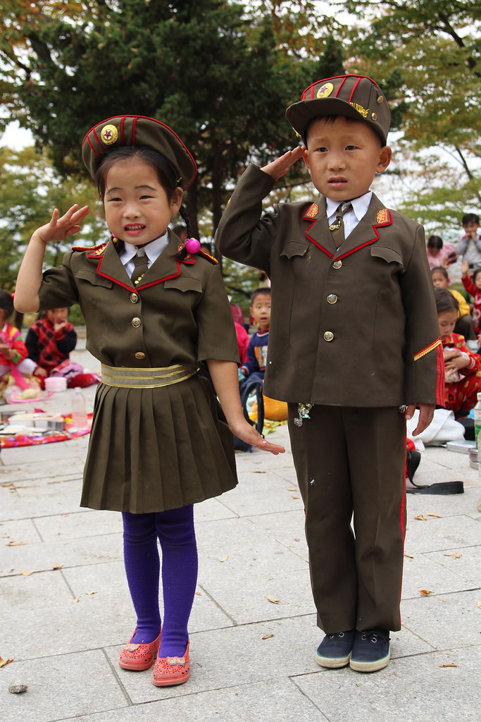 School children Kaesong North Korea  School children 