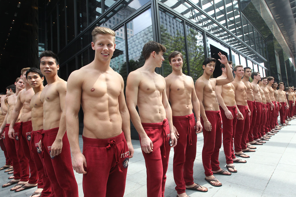 Abercrombie & Fitch 'Shirtless Greeters', 9 Dec 2011 | Flickr
