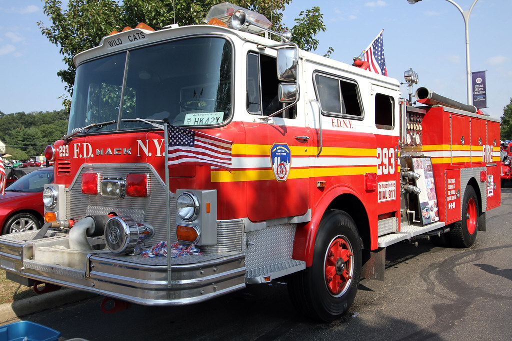FDNY 9/11 Firetruck On Display At 2011.