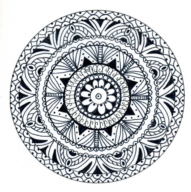 radial designs coloring pages - photo #16