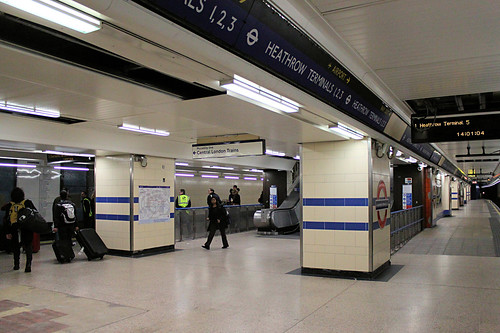 Heathrow Terminals 1, 2 & 3 Underground station