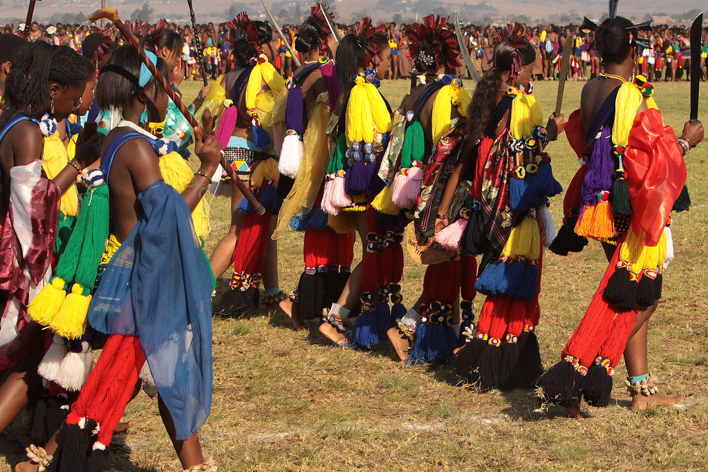 swaziland - umhlanga or reed dance | Swaziland - Umhlanga or… | Flickr