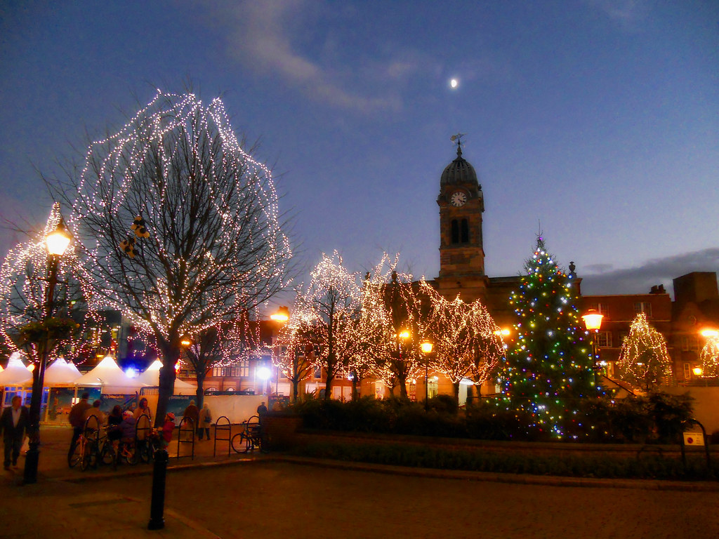 Derby Christmas Lights Derby Guild Hall amid this year's X… Flickr