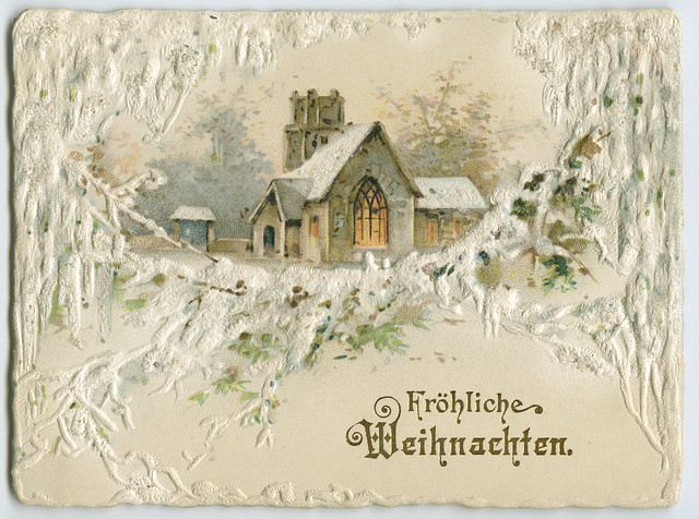 German Christmas Card, early 20th century  Flickr - Photo 