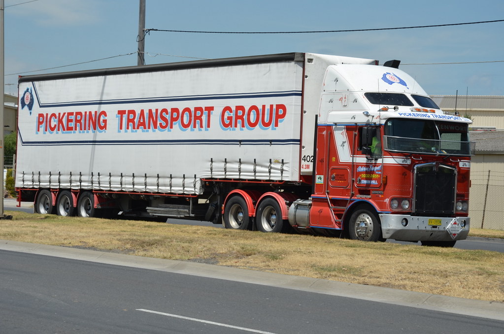 Kenworth, Pickering Transport, Melbourne | Seen here in Boun… | Flickr