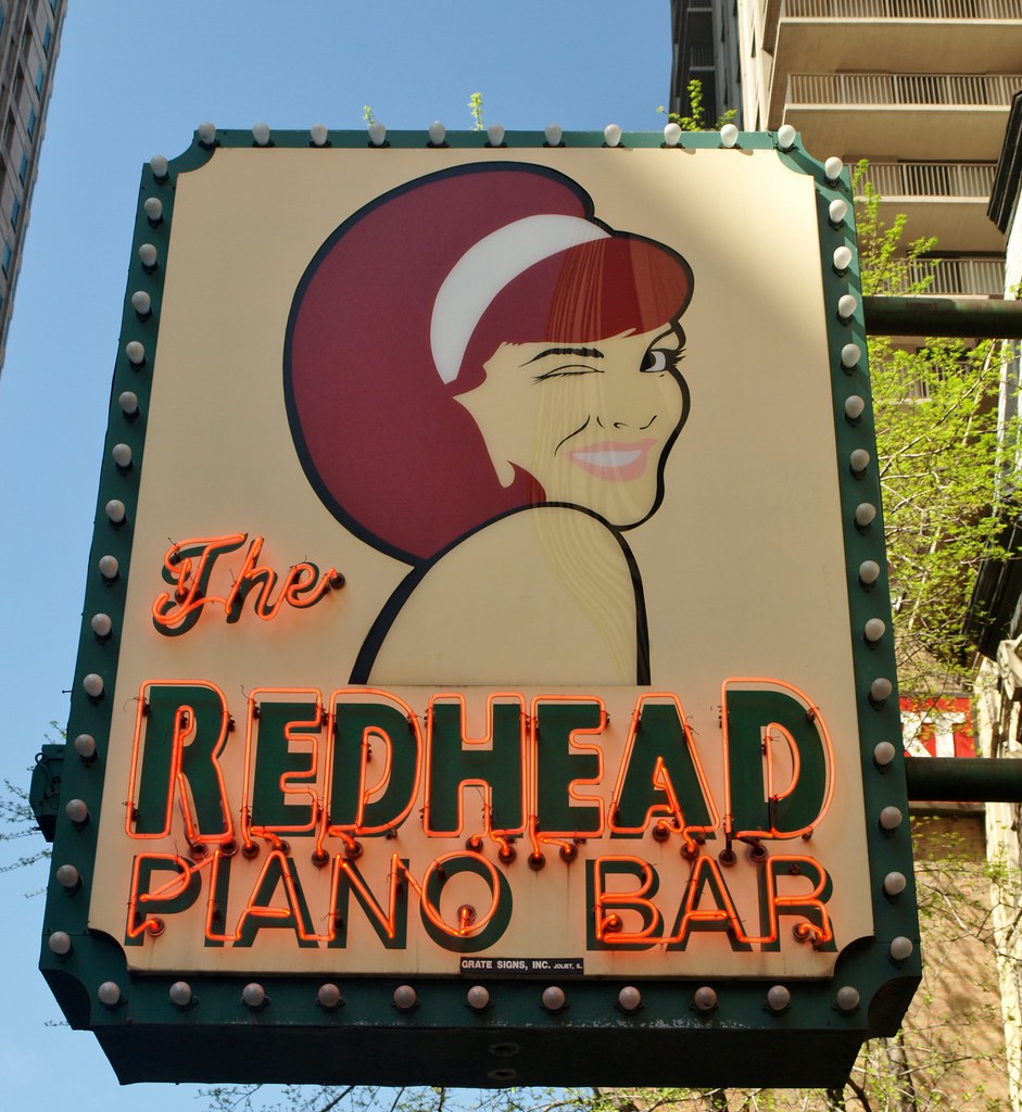 redhead piano The