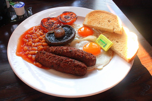 vegetarian english breakfast