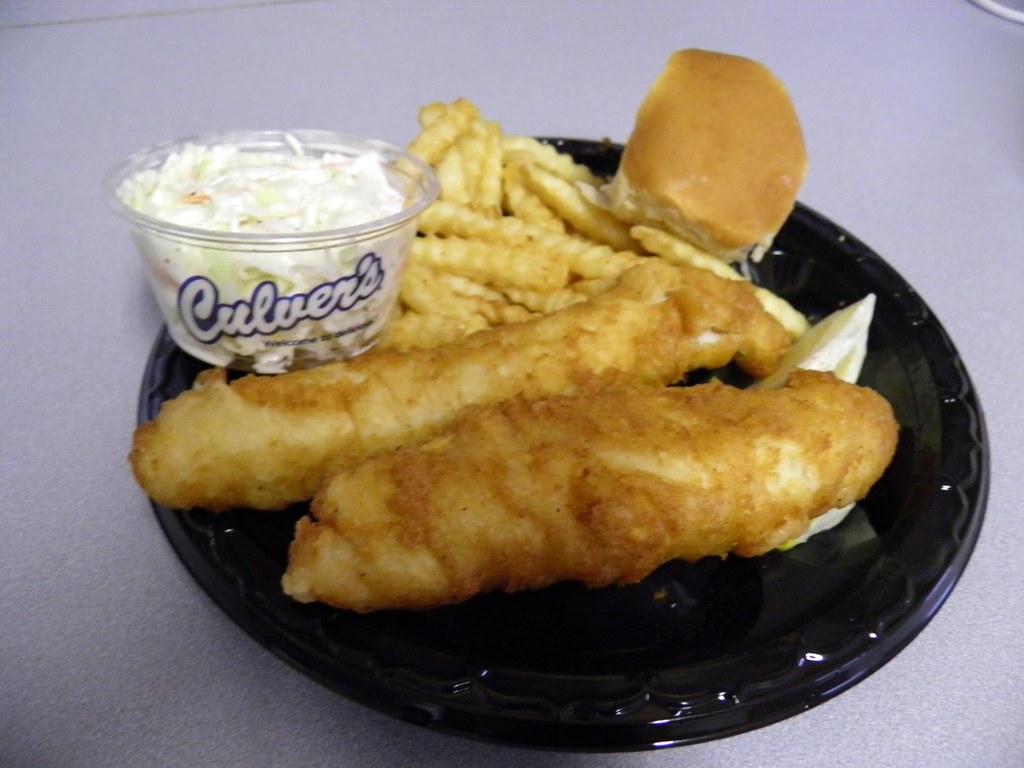 Culver's Northwoods Walleye Dinner Purchased from Culver's… Flickr