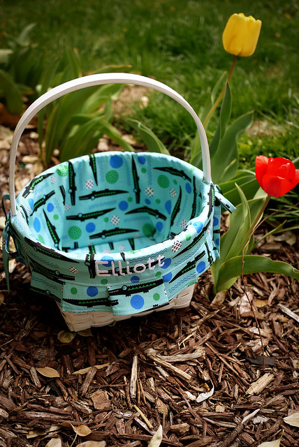 Elliott's Gator-y Easter Basket