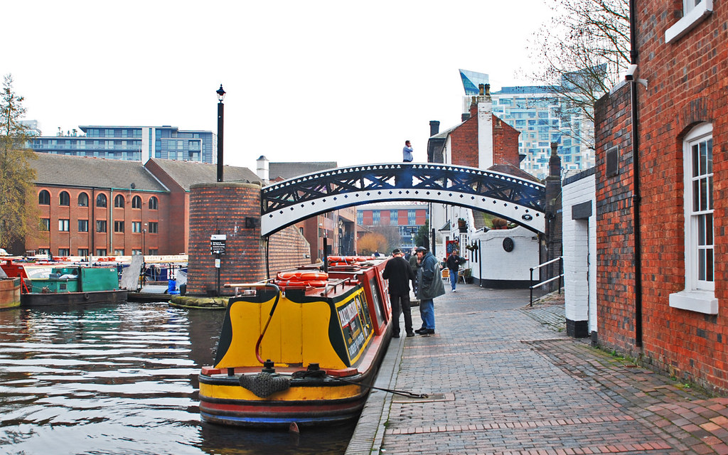 Gas Street Basin, Birmingham UK | Gas Street Canal Basin and… | Flickr