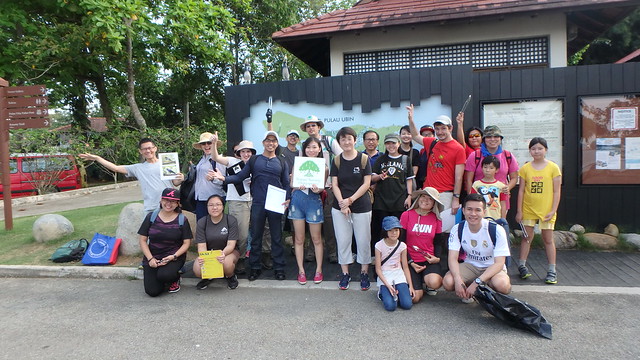 Forest Clean Up with Jalan Hijau Group, Nature Society (Singapore) for Pesta Ubin 2016