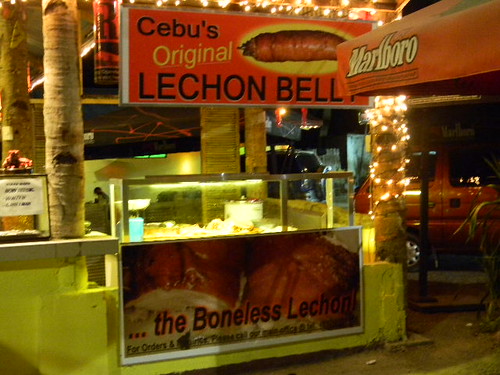 CEBU'S ORIGINAL LECHON BELLY(the Boneless Lechon) @ Waka Waka Grill