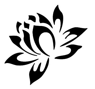 Tribal Lotus Flower Tattoo