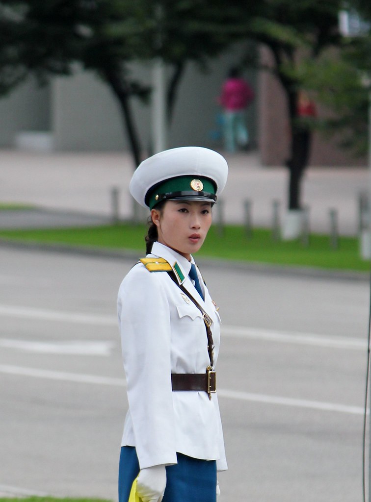 Traffic Girl Portrait | Pyongyang North Korea | Flickr