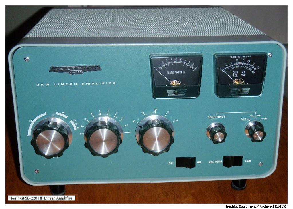 Heathkit Equipment Hf Linear Amplifier Sb 220 2 Kw Flickr