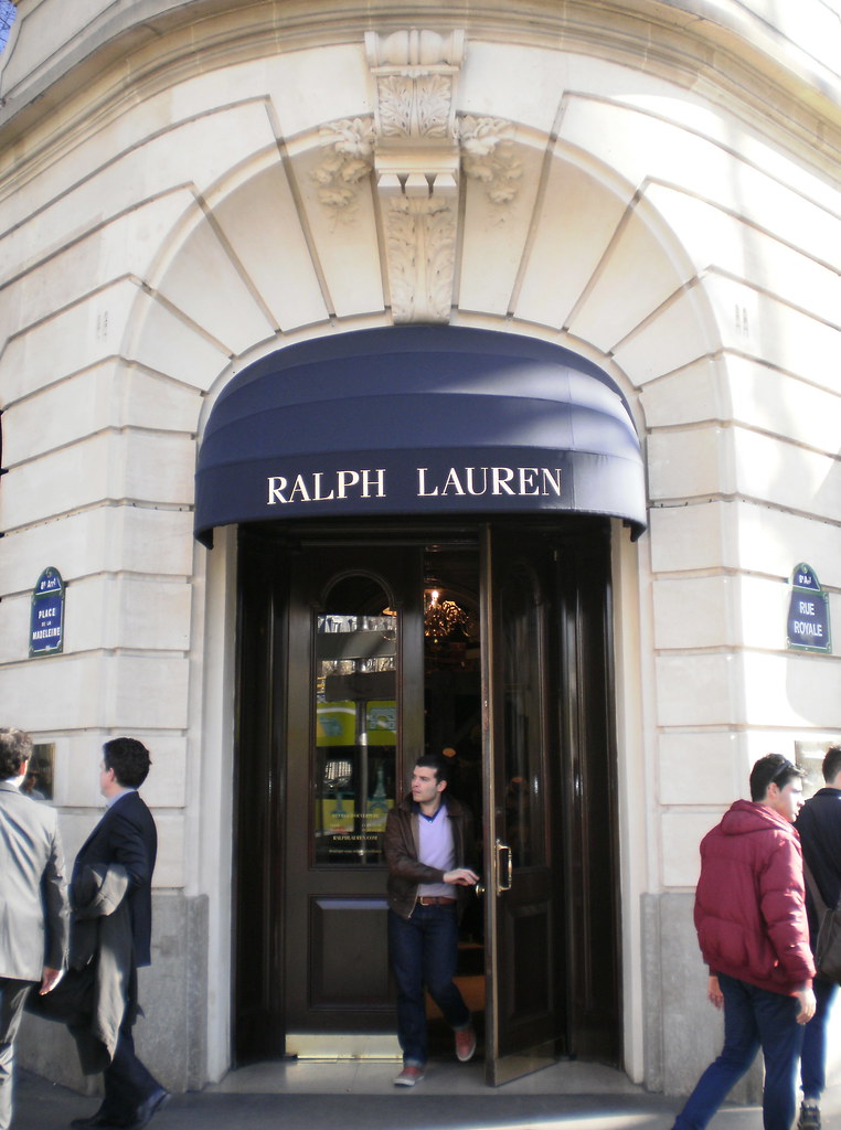 FASHION HOUSES of Paris, France. RALPH LAUREN | At the corne… | Flickr
