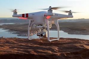 DJI Phantom 2 Vision plus four drones