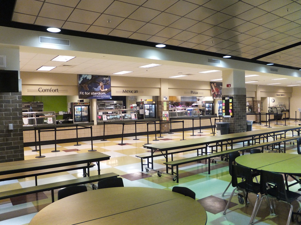 Day 47 School Cafeterias Have Changed I wish my high sch… Flickr