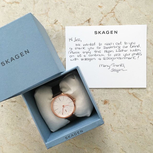 Skagen Hagen Leather Watch (SKW2356) c/o 