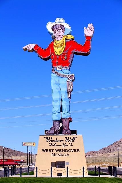 Wendover Will Welcome Cowboy Editorial Photo - Image of 