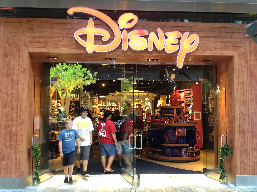 Ala Moana Disney Store opening May 30, 2012 View of the