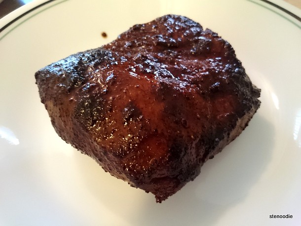  cooked flat iron steak