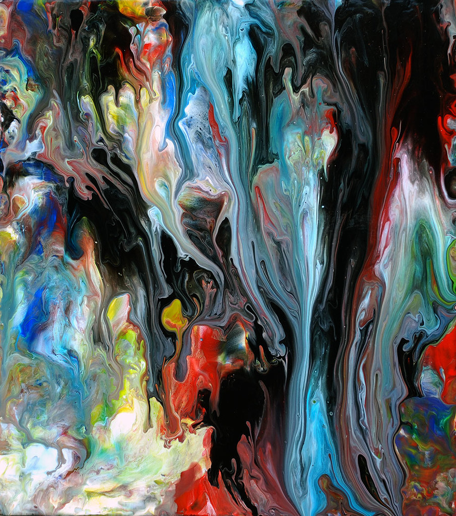 Abstract Fluid Acrylic Painting | This is Fluid Painting 59,… | Flickr