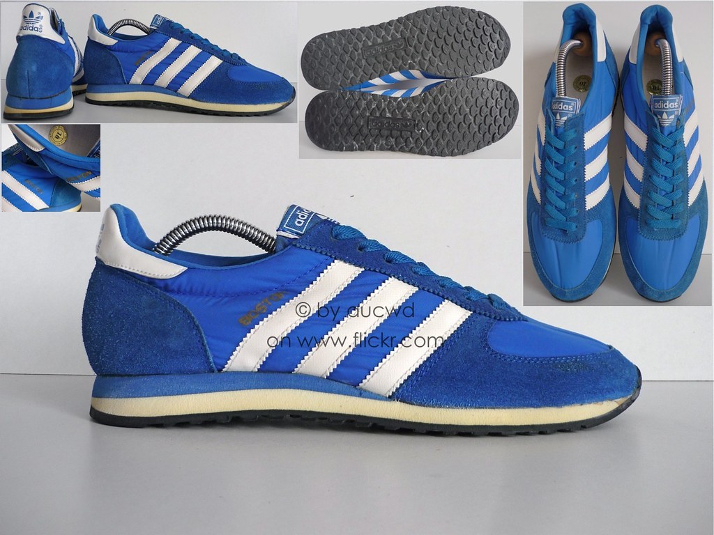 NEW 70`S / 80`S VINTAGE ADIDAS BOSTON RUNNING SHOES / TRAI… | Flickr