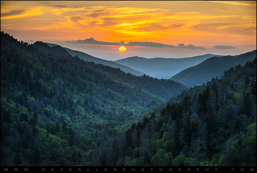 Smoky Mountains Sunset - Great Smoky Mountains Gatlinburg … | Flickr